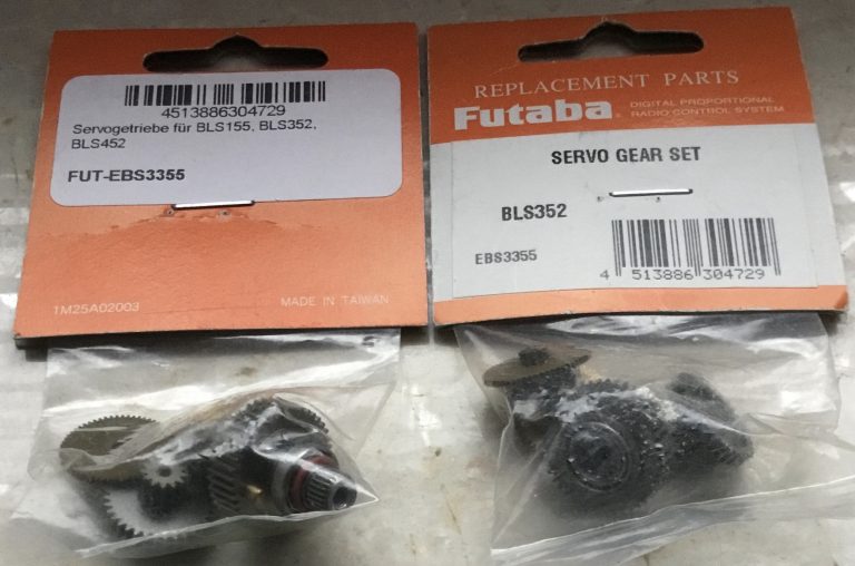 Servogetriebe für Futaba BLS 155 BLS 352 BLS 452